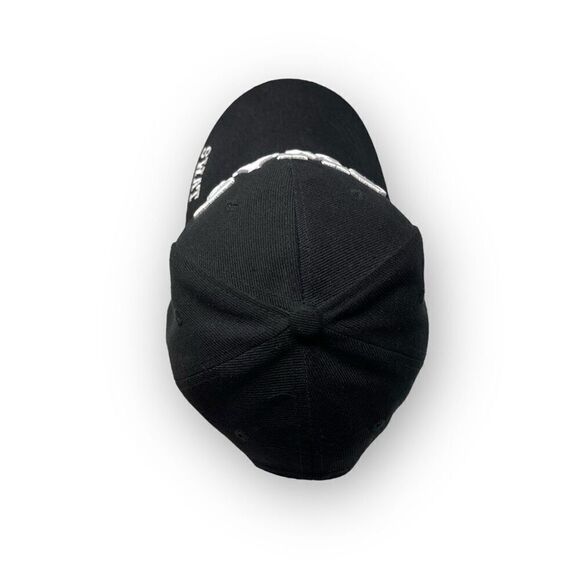 One Shot Law Enforecement SWAT Adjustable Baseball Cap Hat Black OSFM - Picture 6 of 9